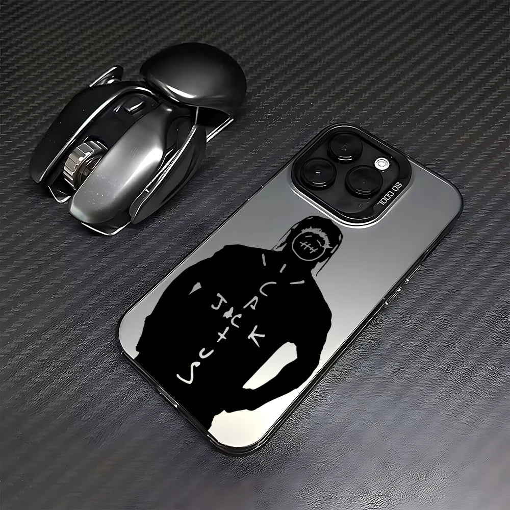 Luxury Travis Scott Cactus Jack Phone Case For iPhone 17 16e 16 15 14 13 12 11 mini Pro Max X XR 8 7 Air Plus Matte Back Cover