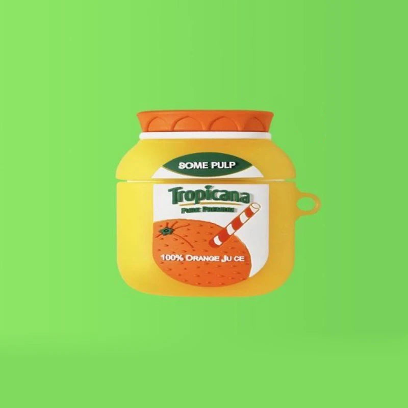 3D Cute Cartoon Creative Earphone Case For Airpods Pro 2 Snack Candy Silicone Soft Charging Box Cover For Airpods 1 2 4 3 2021