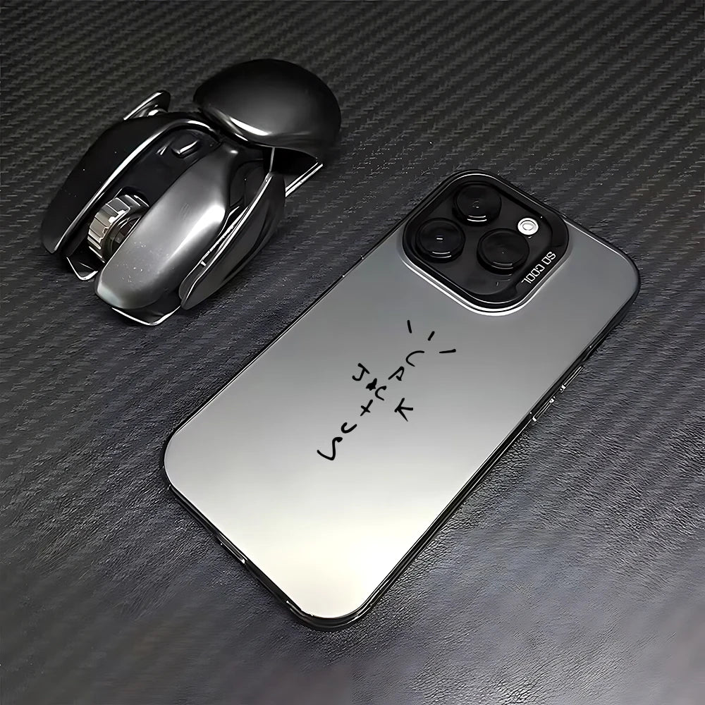 Luxury Travis Scott Cactus Jack Phone Case For iPhone 17 16e 16 15 14 13 12 11 mini Pro Max X XR 8 7 Air Plus Matte Back Cover