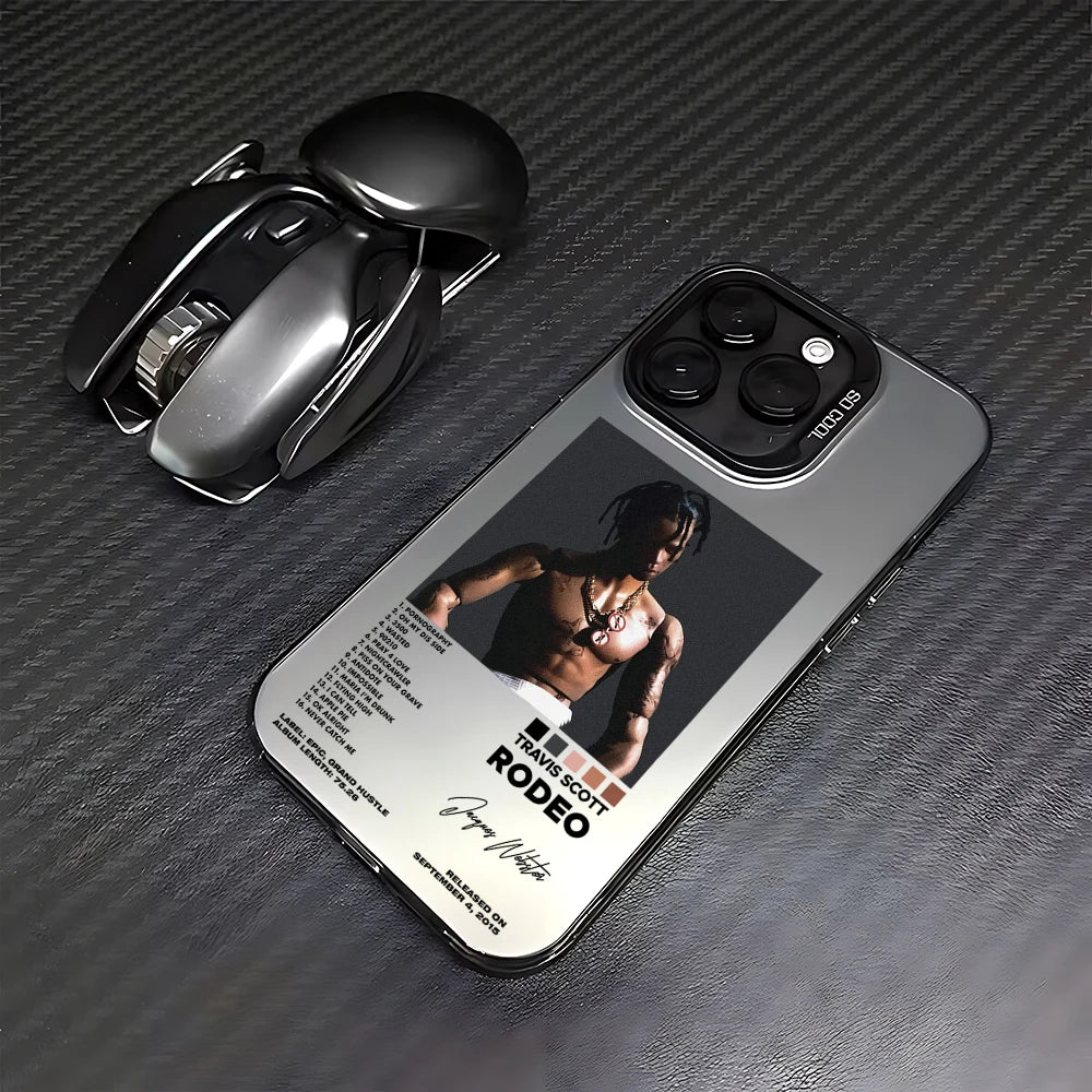 Luxury Travis Scott Cactus Jack Phone Case For iPhone 17 16e 16 15 14 13 12 11 mini Pro Max X XR 8 7 Air Plus Matte Back Cover