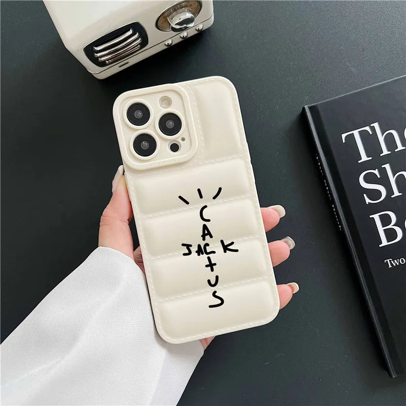 Tpu Hip hop Travis scot Cactusjack Phone case for iphone X XS XR 7 8 SE 11 12 13 14 15 16 Pro Max plus Skateboard label Cover