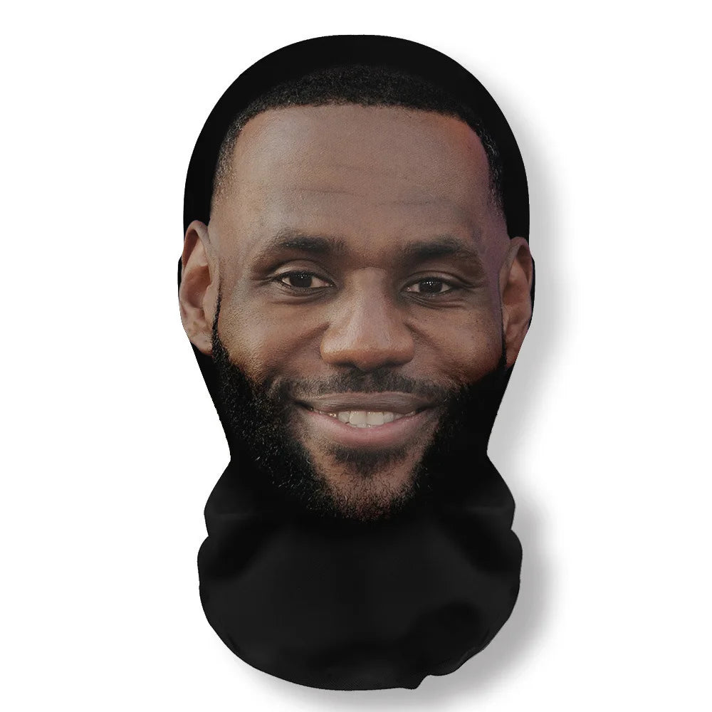 Realistic Kanye West Travis Scott Mclovin Mask Full Face Rapper Superbad Mask Funny Costume Cosplay Adult