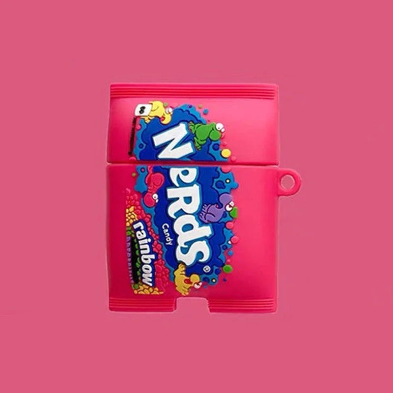 3D Cute Cartoon Creative Earphone Case For Airpods Pro 2 Snack Candy Silicone Soft Charging Box Cover For Airpods 1 2 4 3 2021